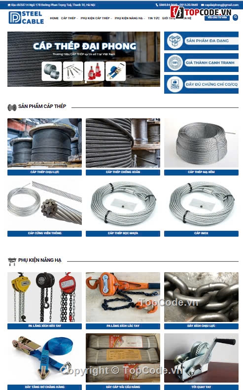 nhôm sắt thép,phụ kiện máy móc,phụ kiện,Sharecode website phụ kiện nhôm sắt thép cho máy m